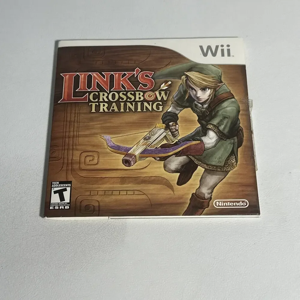 Link's Crossbow Training Nintendo Wii Video Game with Manual